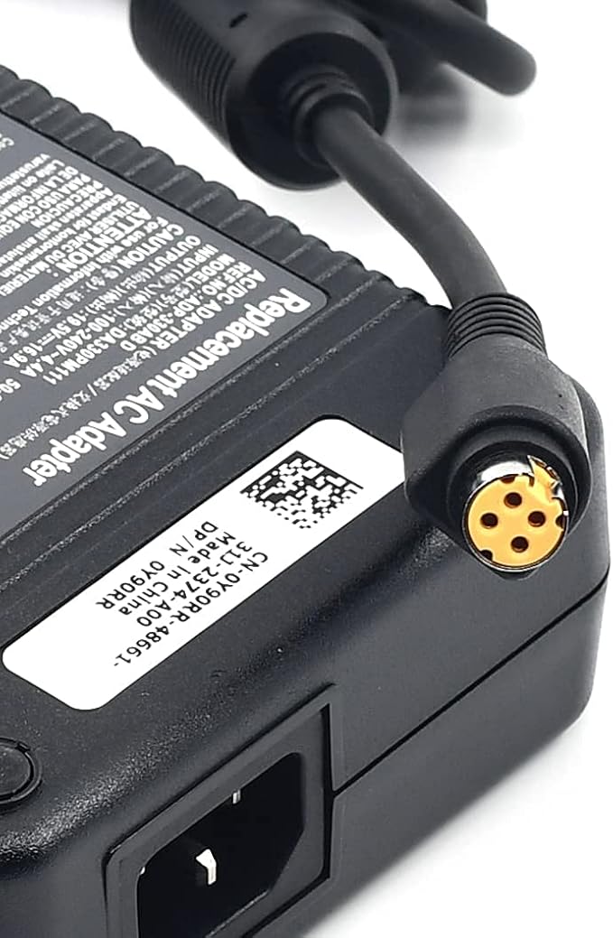 Bingkers. New 330W 19.5V 16.9A Power Adapter Power Supply ADP-330AB B for 330W Clevo P370SM-A, P570WM, MSI GT83VR GT73VR GT80S, Asus ROG GX700VO-GB012T Computer 4 Holes