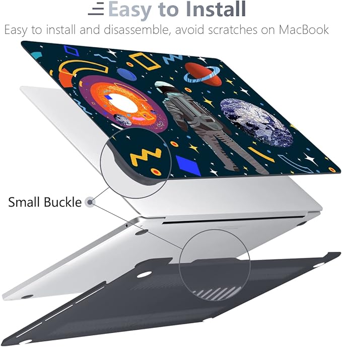 Batianda Design Case for New MacBook Air 13 Inch Model A2337 M1 A2179 A1932