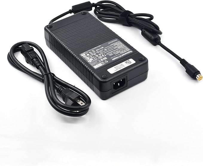 Bingkers. New 330W 19.5V 16.9A Power Adapter Power Supply ADP-330AB B for 330W Clevo P370SM-A, P570WM, MSI GT83VR GT73VR GT80S, Asus ROG GX700VO-GB012T Computer 4 Holes